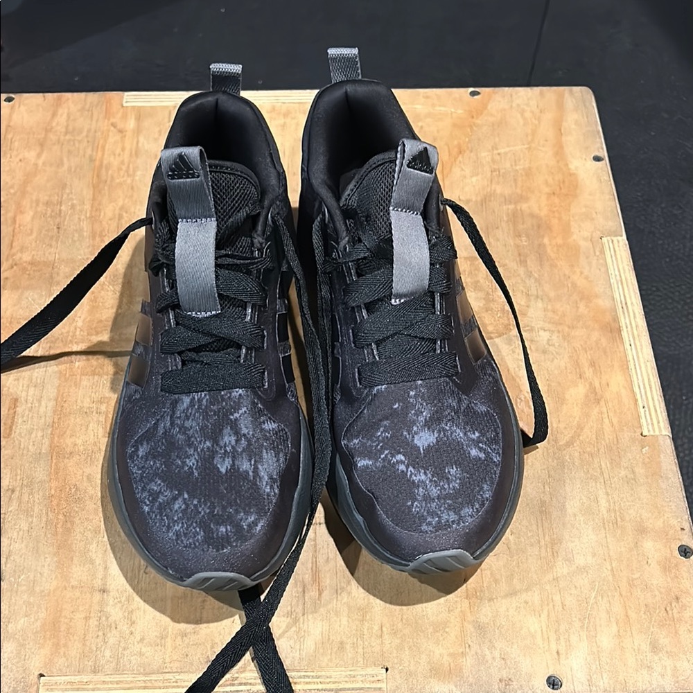 adidas Black and Gray Athletic Shoes